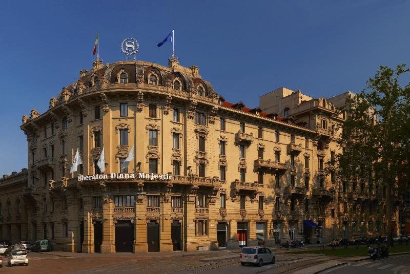 Sheraton Diana Majestic Милано Екстериор снимка